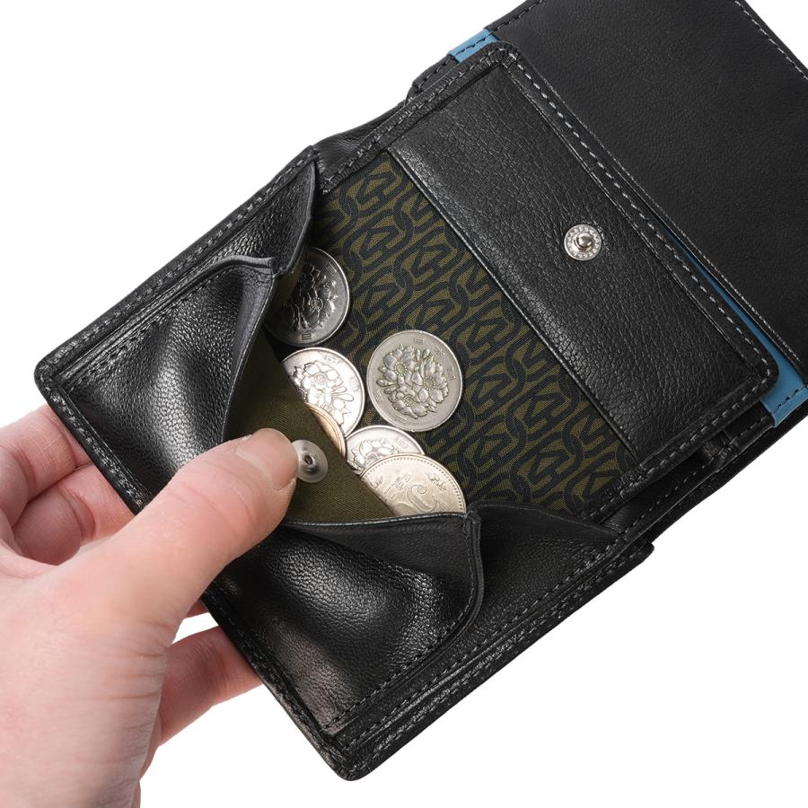 最大50% 1/5限定 キャサリンハムネット バンプ 財布 二つ折り財布 本革 メンズ レディース KATHARIN HAMNETT BUMP 490-52303 | KATHARINE HAMNETT | 13