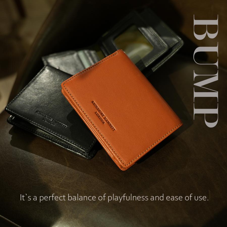 最大50% 1/5限定 キャサリンハムネット バンプ 財布 二つ折り財布 本革 メンズ レディース KATHARIN HAMNETT BUMP 490-52303 | KATHARINE HAMNETT | 19