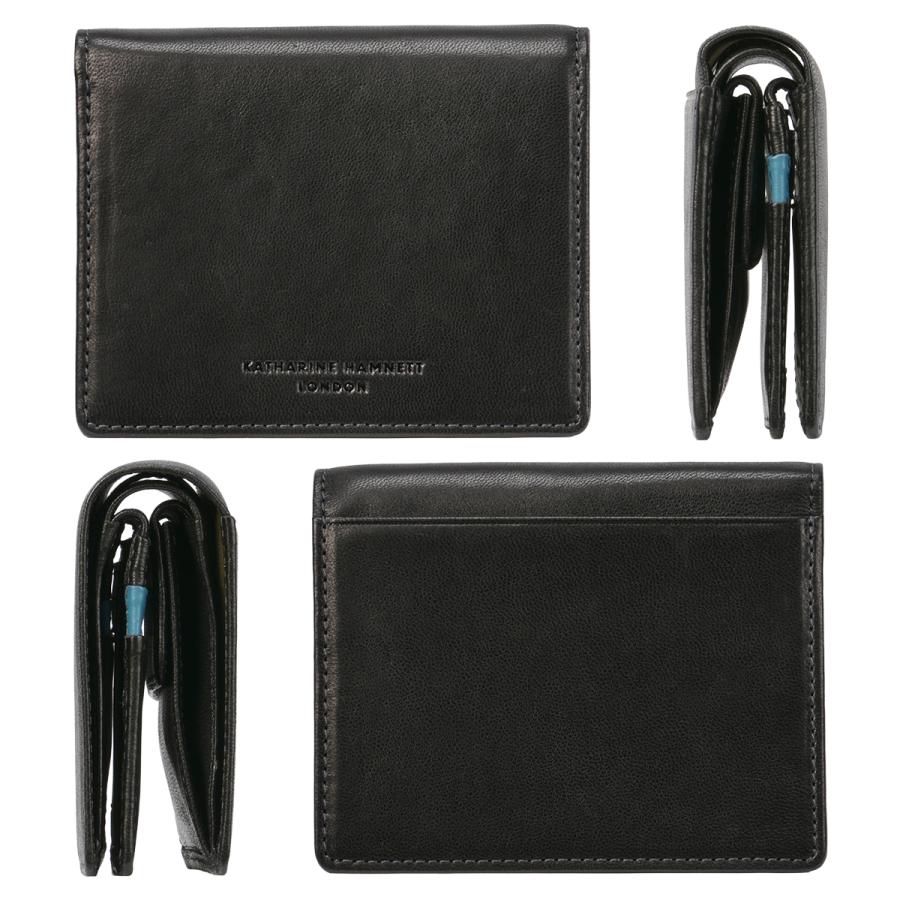 最大41% 3/5限定 キャサリンハムネット バンプ 財布 二つ折り財布 本革 メンズ レディース KATHARIN HAMNETT BUMP 490-52303 | KATHARINE HAMNETT | 07