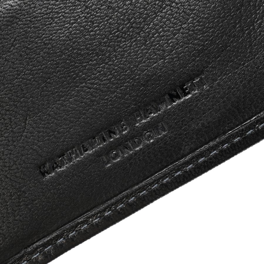 最大50% 1/5限定 キャサリンハムネット バンプ 財布 二つ折り財布 本革 メンズ レディース KATHARIN HAMNETT BUMP 490-52303 | KATHARINE HAMNETT | 11