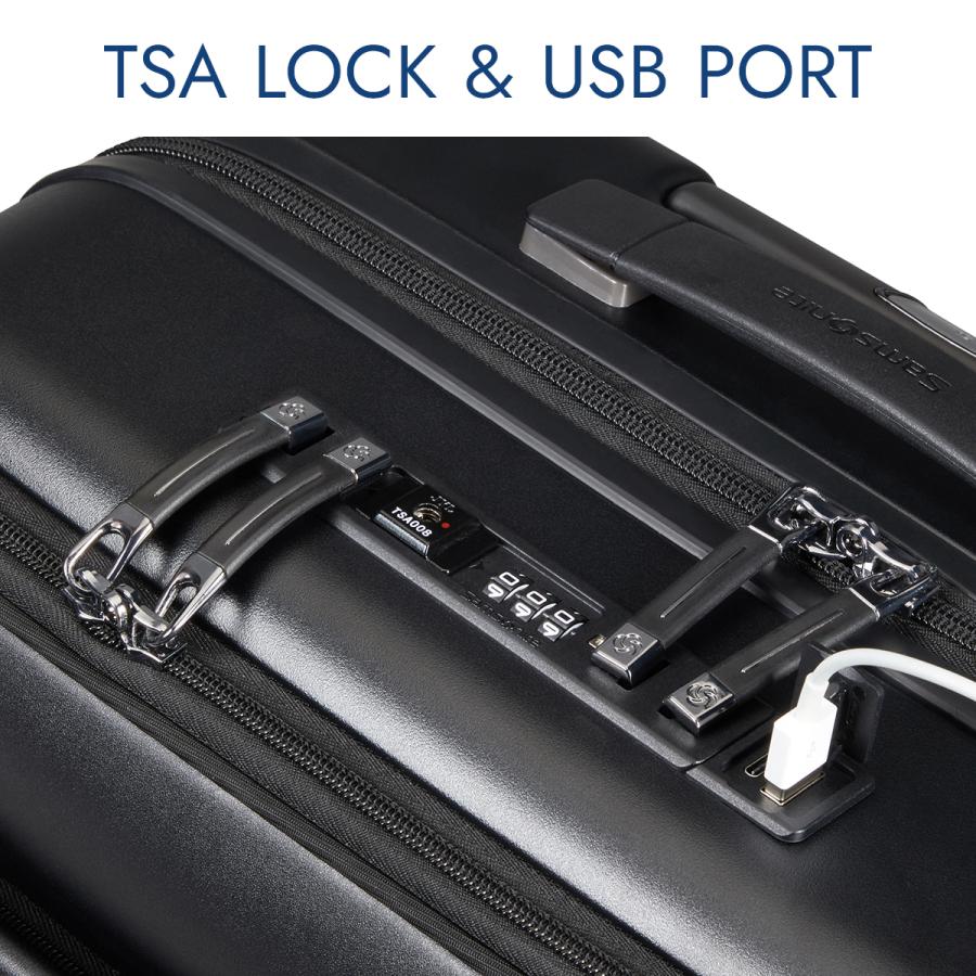 最大51% 3/8限定 サムソナイト スーツケース 機内持ち込み Mサイズ 41L/48L 軽量 拡張機能 フロントオープン スピナー55 ネオポッド Samsonite KH3-002 | Samsonite | 08