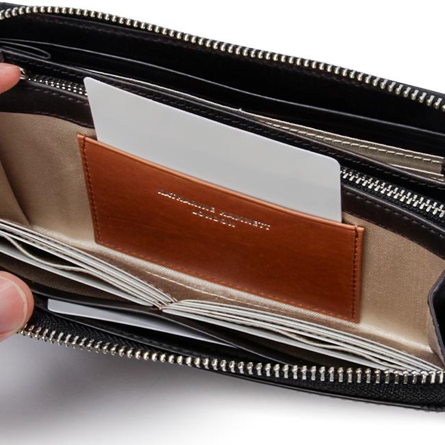 KATHARINE HAMNETT LONDON キャサリンハムネット 長財布 メンズ