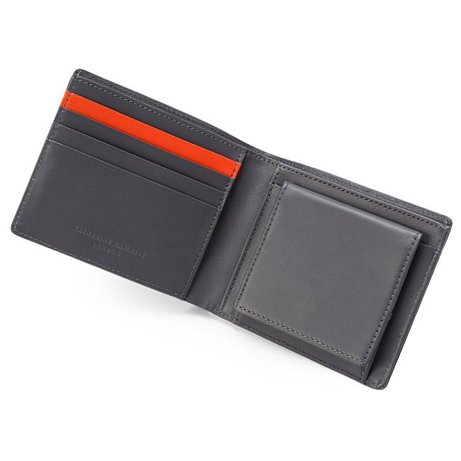 新品　キャサリンハムネット　KATHARINE HAMNETT 二つ折り財布 KATHARINE HAMNETT LONDON（キャサリンハムネットロンドン） 最大51