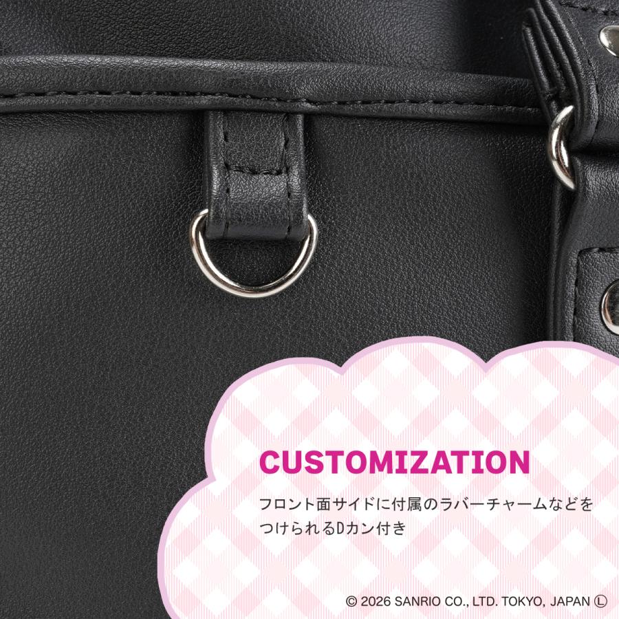 最大51% 1/13限定 ハローキティ スクールバッグ タイガーバッグ 合皮 A4 女子 女子高生 高校生 中学生 通学 肩掛け HELLO KITTY 62126 | ハローキティ | 12