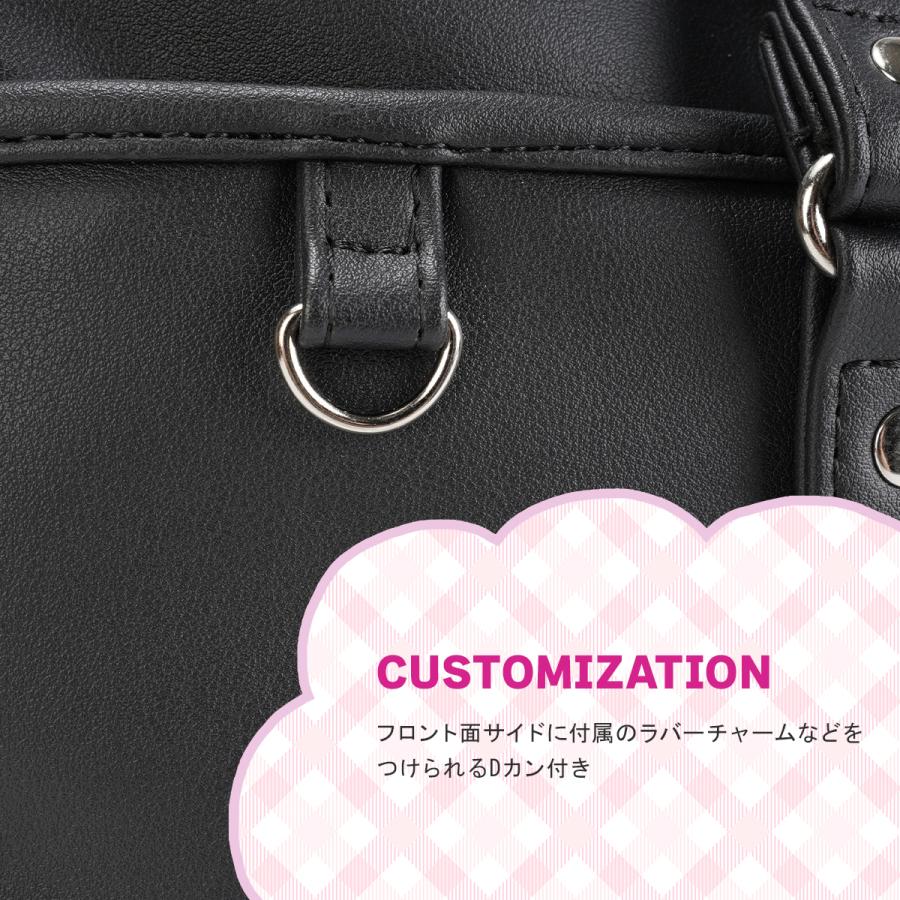 最大51% 3/3限定 ハローキティ スクールバッグ タイガーバッグ 合皮 A4 女子 女子高生 高校生 中学生 通学 肩掛け HELLO KITTY 62126 | ハローキティ | 12