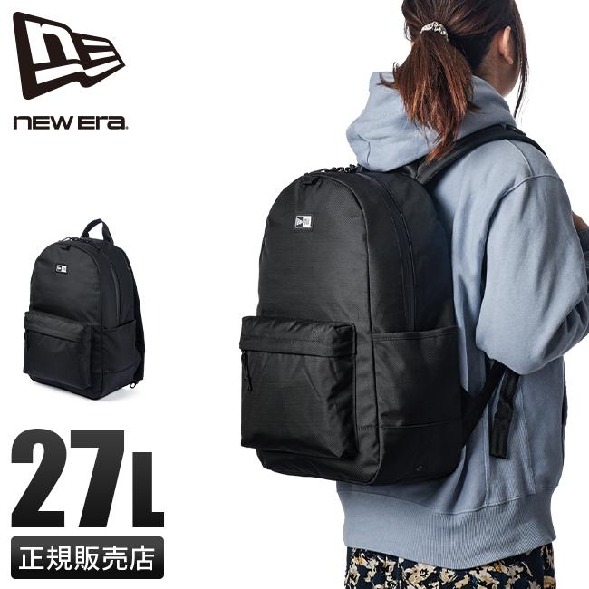 最大42% 9/15限定 NEW ERA ニューエラ リュック 通学 27L 男子 女子 中学生 高校生 軽量 黒 大容量 大きめ スクールバッグ 14521331 | NEW ERA | 15