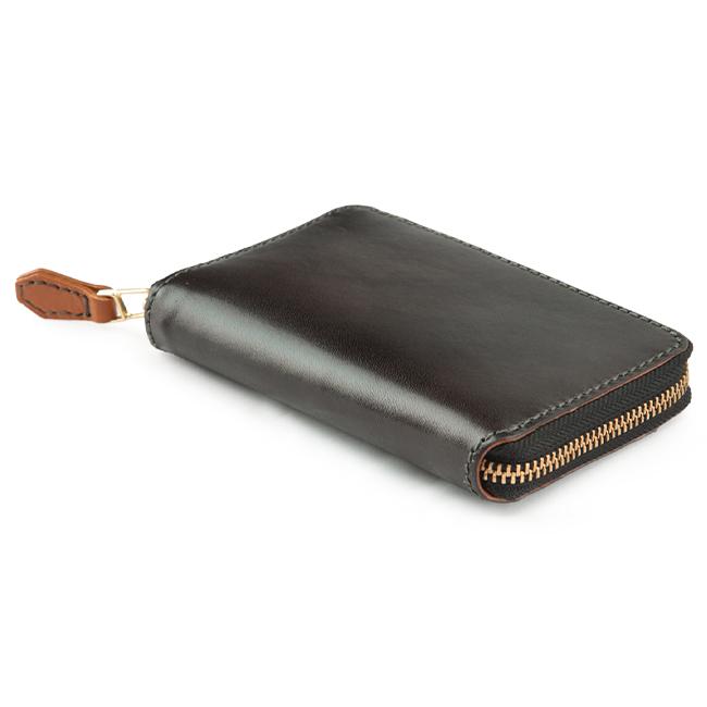 最大42% 1/13限定 ラ・ガレリア 財布 二つ折り財布 ミドルウォレット メンズ BOX型小銭入れ ボックス型 本革 イタリアンレザー ラウンドファスナー | la GALLERIA | 18