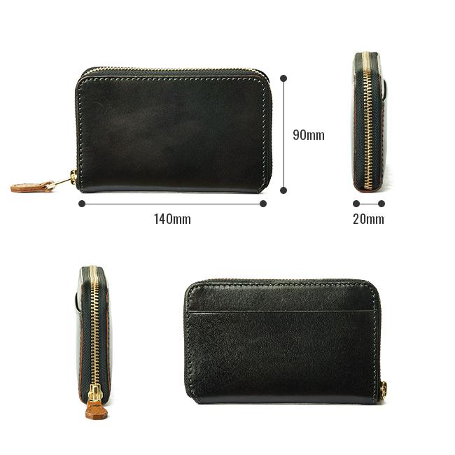 最大51% 2/17まで ラ・ガレリア 財布 二つ折り財布 ミドルウォレット メンズ BOX型小銭入れ ボックス型 本革 イタリアンレザー ラウンドファスナー | la GALLERIA | 07