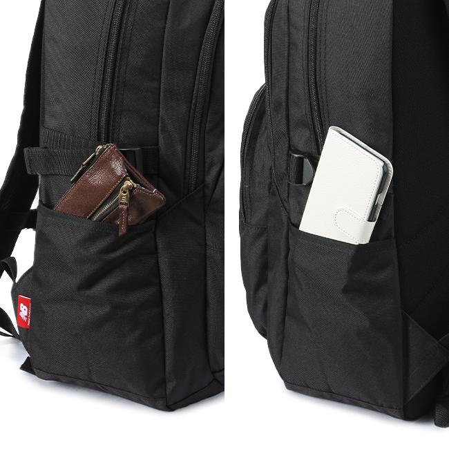 ニューバランス リュック 通学 30L 軽量 撥水 女子 男子 中学生 高校生 黒 ブランド スクールバッグ New Balance LAB35720 在庫限り | New Balance | 20