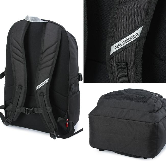 未使用 黒 バックパック 合成皮革 New Balance（ニューバランス） 最大42% 1/11限定 リュック 通学 30L