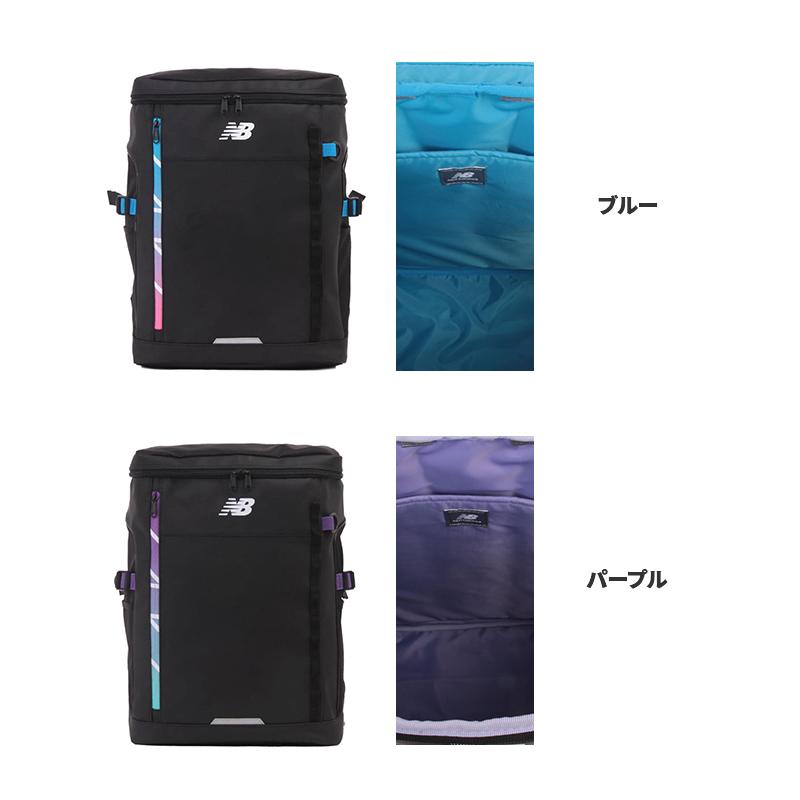ニューバランス リュック 30L スクエア 通学 男子 女子 高校生 女子高生 中学生 大容量 通学リュック スクールリュック New Balance LAB45691 | New Balance | 08