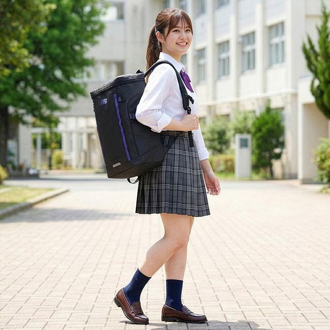 ニューバランス リュック 30L スクエア 通学 男子 女子 高校生 女子高生 中学生 大容量 通学リュック スクールリュック New Balance LAB45692 | New Balance | 10