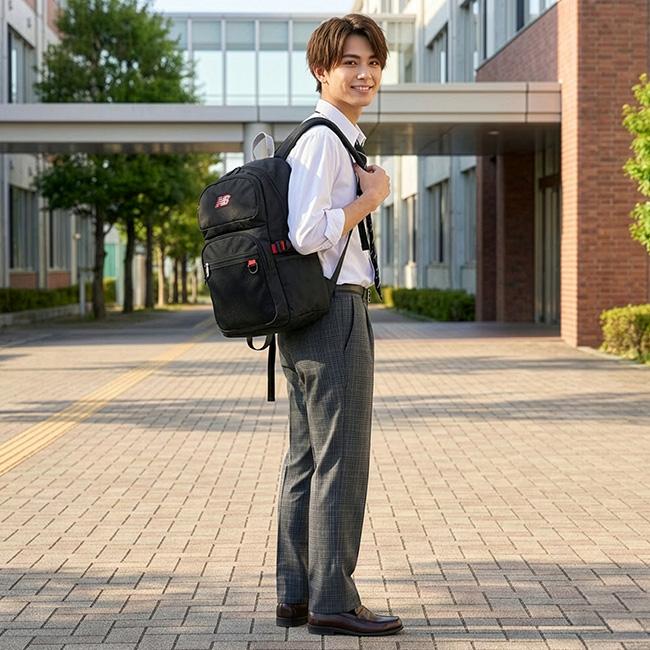 最大41% 2/25限定 ニューバランス リュック 30L 通学 男子 女子 女子高生 高校生 スクールリュック スクールバッグ スポーツスタイル New Balance lab45693 | New Balance | 06