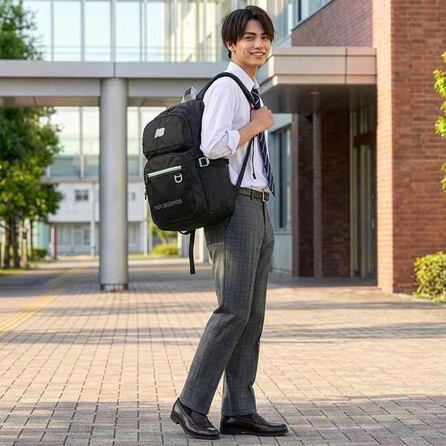 ニューバランス リュック 30L 通学 男子 女子 高校生 女子高生 中学生 大容量 通学リュック スクールリュック New Balance LAB45695 在庫限り | New Balance | 07