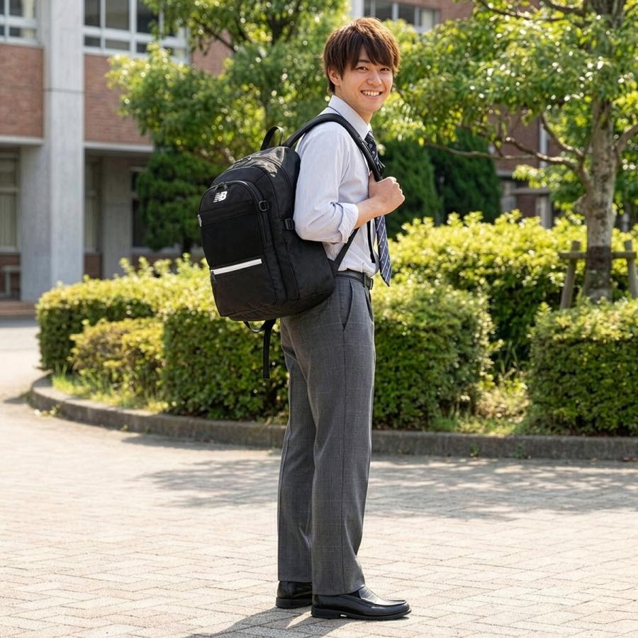 ニューバランス リュック 30L 通学 男子 女子 高校生 女子高生 中学生 大容量 通学リュック スクールリュック New Balance LAB55682 在庫限り | New Balance | 05