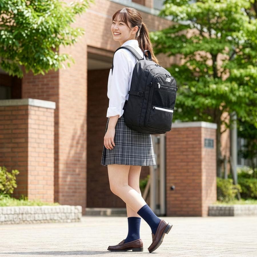 最大40% 9/23限定 ニューバランス リュック 30L 通学 男子 女子 高校生 女子高生 中学生 大容量 通学リュック スクールリュック New Balance LAB55682 在庫限り | New Balance | 06