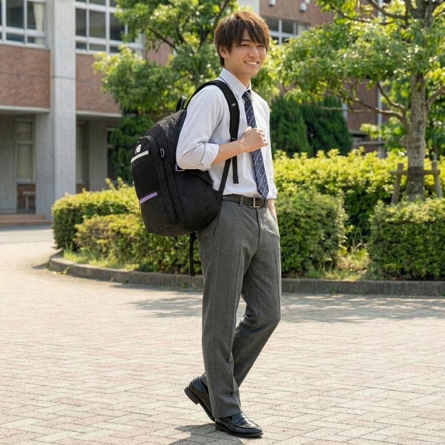 ニューバランス リュック 30L 通学 男子 女子 高校生 女子高生 中学生 大容量 通学リュック スクールリュック New Balance LAB55683 在庫限り | New Balance | 08