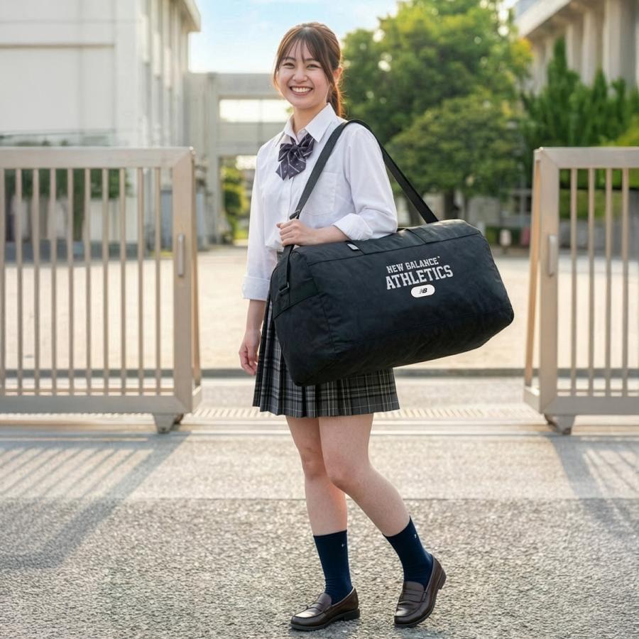 ニューバランス ボストンバッグ 55L 修学旅行 林間学校 女の子 男の子 女子 男子 高校生 中学生 大容量 軽量 New Balance LAB55688 在庫限り | New Balance | 07