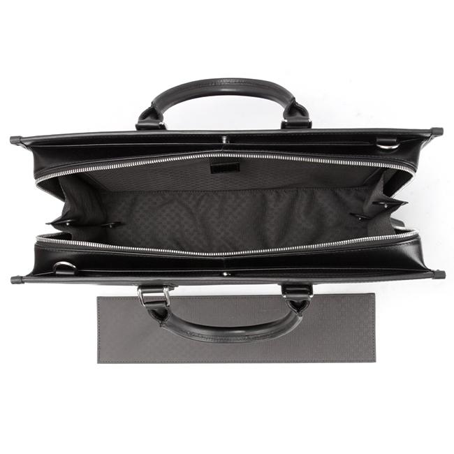 新品　LANVIN COLLECTION 日本製 牛革 ビジネストートバッグ　併 LANVIN COLLECTION トートバッグ メンズ 牛革 レザー 撥水 軽量