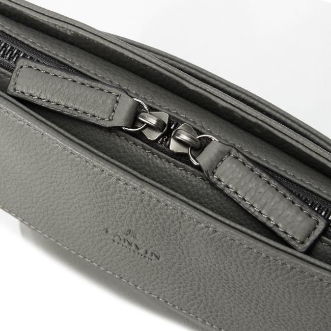 最大53% 6/1まで ランバンコレクション ショルダーバッグ メンズ ブランド レザー 本革 撥水 軽量 LANVIN COLLECTION 285111の画像