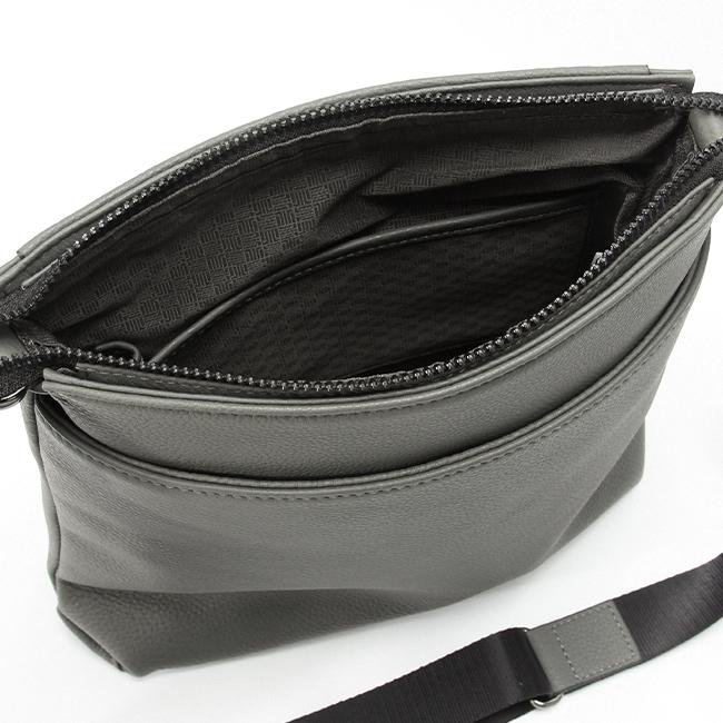 最大53% 6/1まで ランバンコレクション ショルダーバッグ メンズ ブランド レザー 本革 撥水 軽量 LANVIN COLLECTION 285111の画像