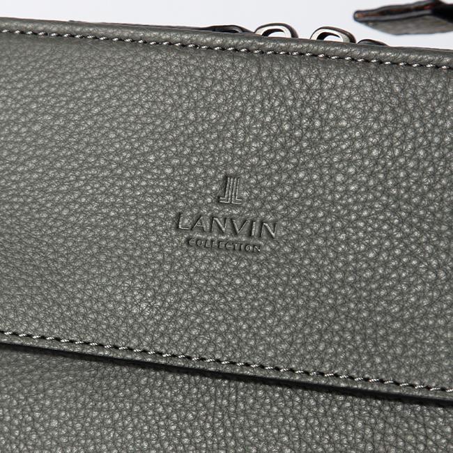 最大53% 6/1まで ランバンコレクション ショルダーバッグ メンズ ブランド レザー 本革 撥水 軽量 LANVIN COLLECTION 285111の画像