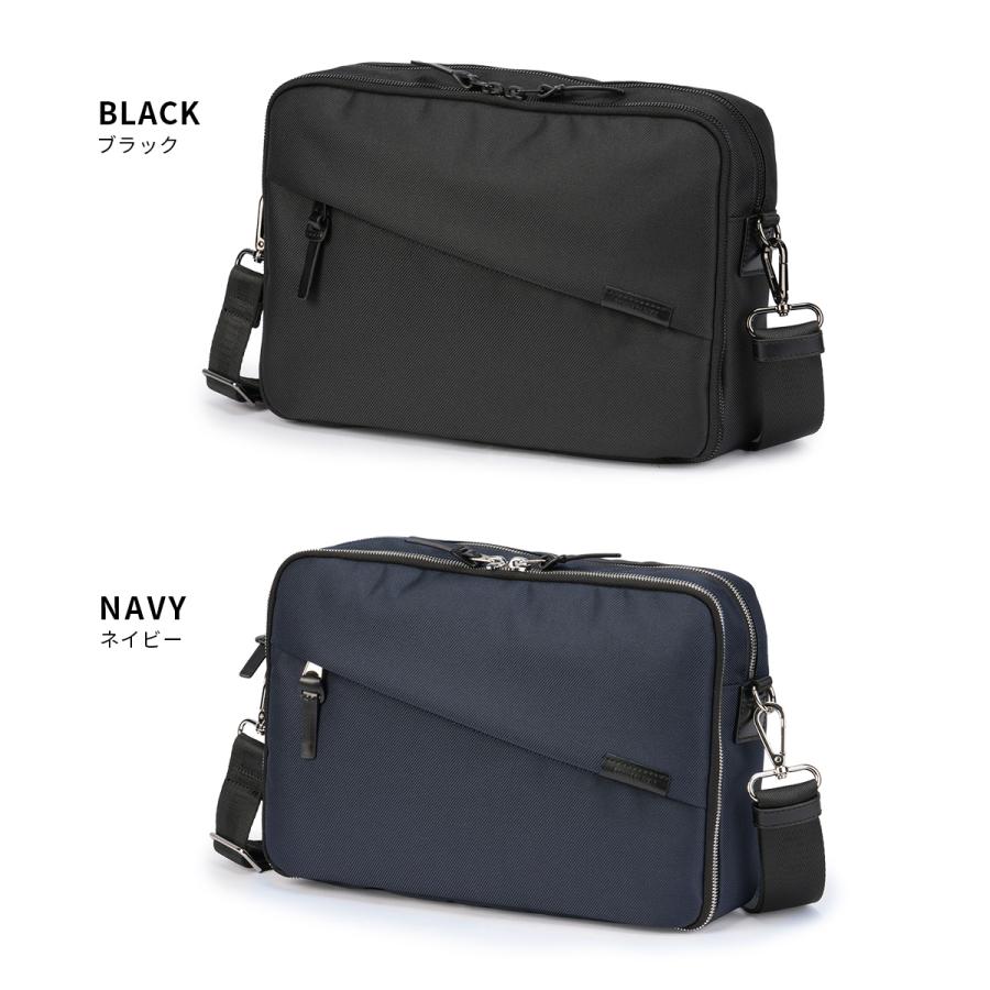 コムサ・メン オブリック ショルダーバッグ B5 軽量 メンズ ブランド COMME CA MEN OBLIQUE LCM 07136 | COMME CA MEN | 03