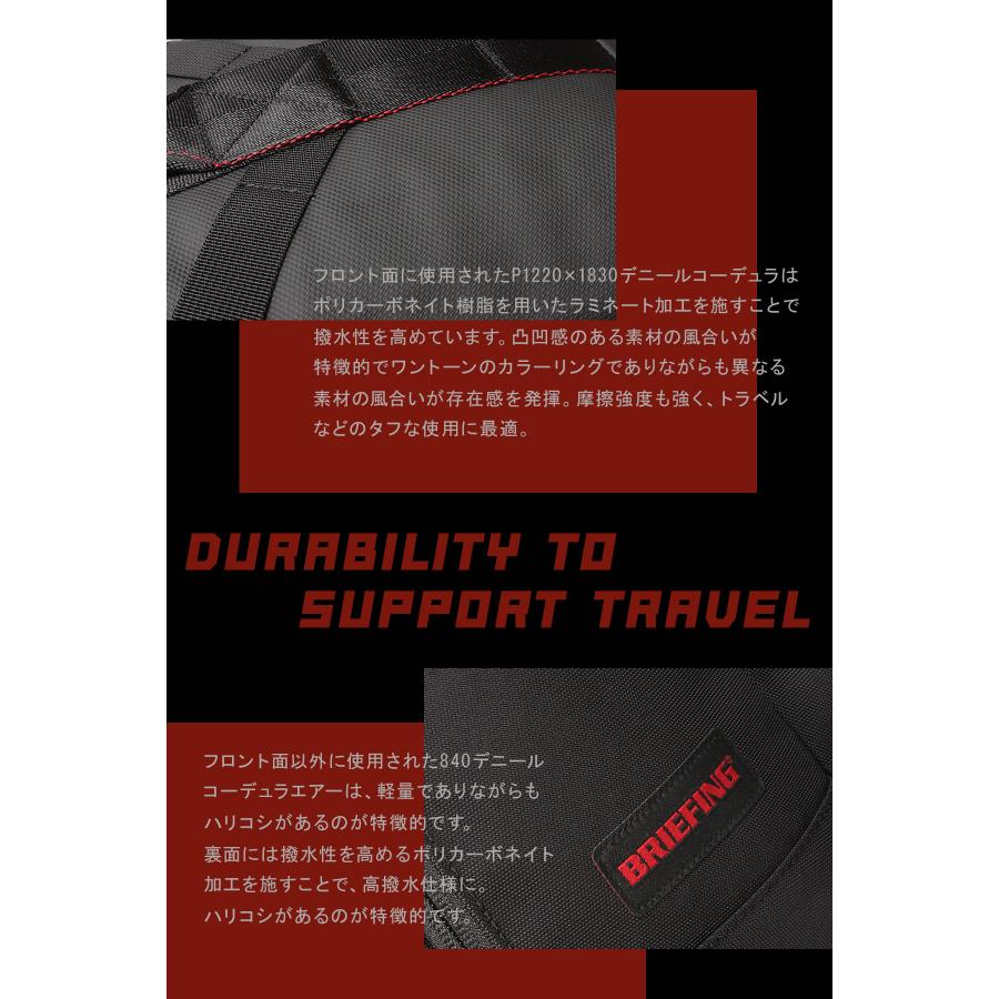 ブリーフィング レジット スーツケース ソフトキャリーケース 機内持ち込み Sサイズ SS 35L BRIEFING LESIT BRA251C56 | BRIEFING | 05