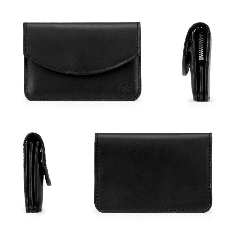 Lee（リー） 最大51% 1/11限定 ミニ財布 小銭入れ カードケース 本革