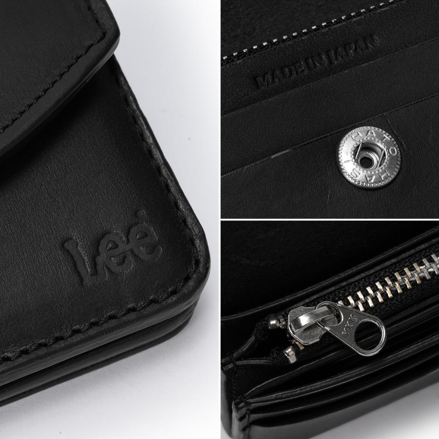 Lee（リー） 最大51% 1/11限定 ミニ財布 小銭入れ カードケース 本革