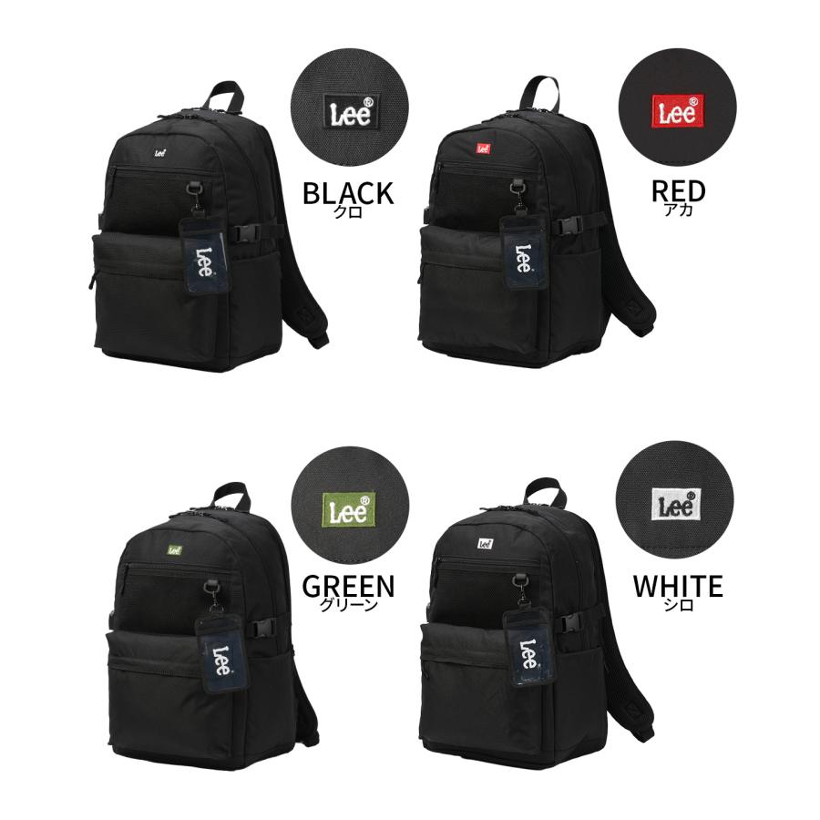 商品レビューで+5%｜Lee リー リュック 27L 新作 大容量 軽量 撥水 男子 女子 中学生 高校生 黒 通学 パスケース付き スクールバッグ デイパック バックパック A4 B4 ディーイェア D.yeah 320-4940 Lee（リー） 最大51% 1/13限定 リュック 27L 新作 大容量 軽量 撥水
