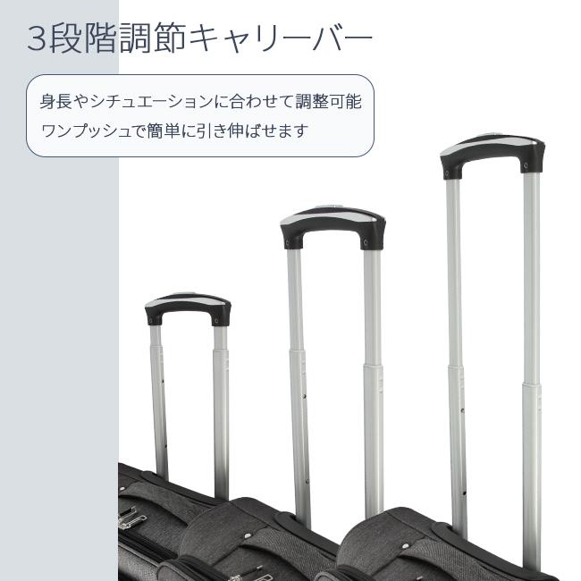 最大42% 4/22限定 Lee リー ソフトキャリーケース スーツケース 機内持ち込み Sサイズ 35L/41L 軽量 小型 小さめ 撥水 拡張機能 旅行 ソニック sonic 320-9030の画像
