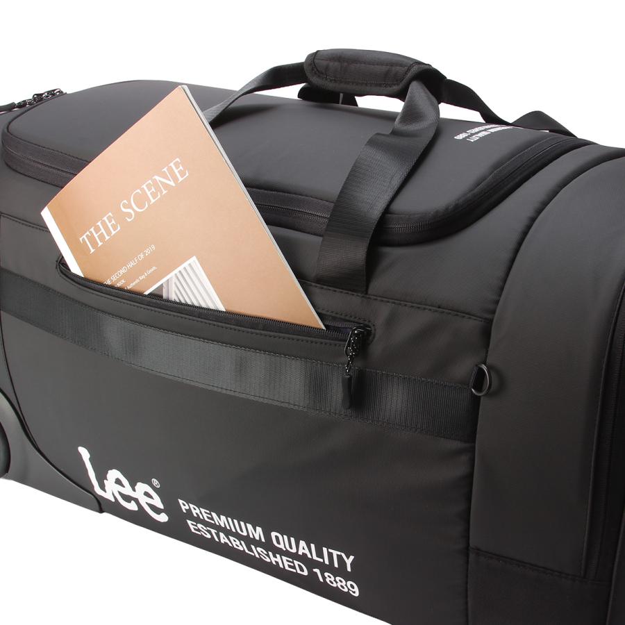 Lee リー リュックキャリー スーツケース Mサイズ 56L 軽量 旅行 合宿 出張 2WAY ボストンバッグ ダッフルバッグ キャスター付き 320-9060 | Lee | 10