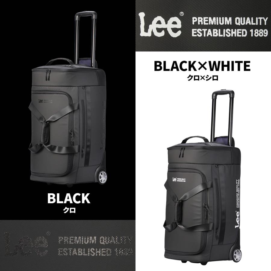 Lee リー リュックキャリー スーツケース Mサイズ 56L 軽量 旅行 合宿 出張 2WAY ボストンバッグ ダッフルバッグ キャスター付き 320-9060 | Lee | 04