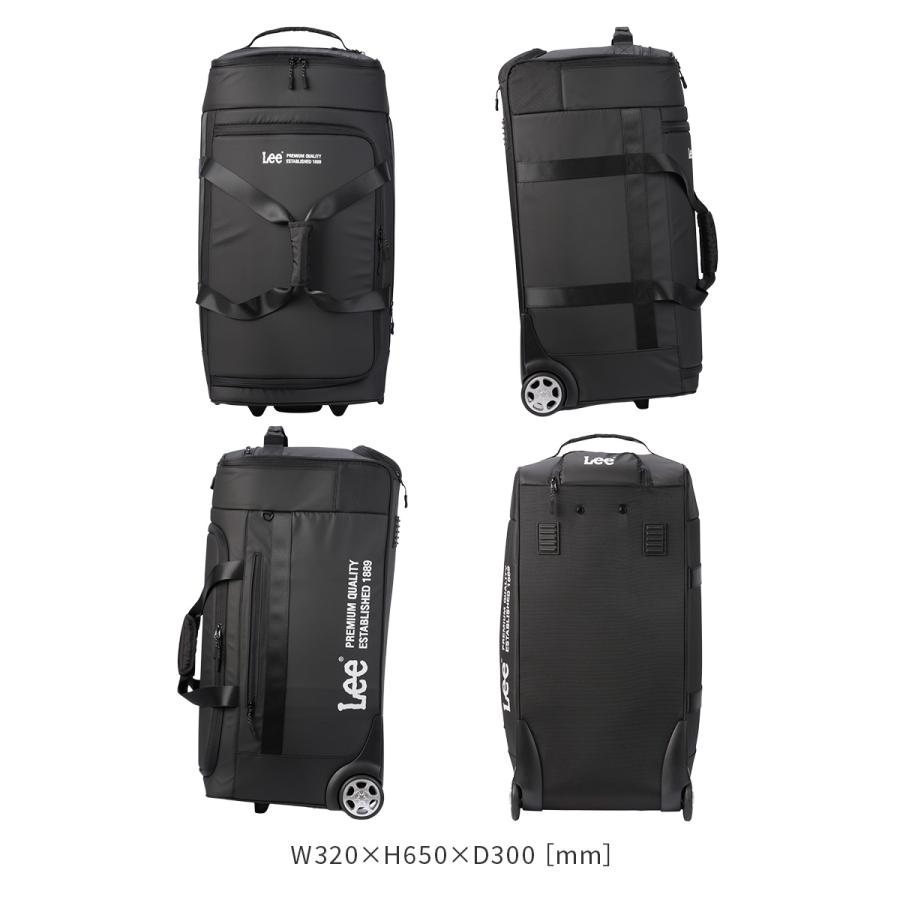Lee リー リュックキャリー スーツケース Mサイズ 56L 軽量 旅行 合宿 出張 2WAY ボストンバッグ ダッフルバッグ キャスター付き 320-9060 | Lee | 05