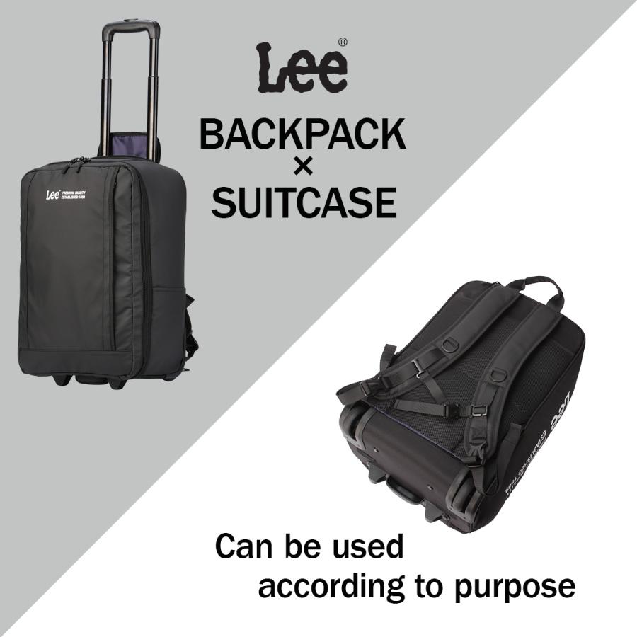 Lee（リー） 最大42% 9/15限定 リュックキャリー スーツケース 機内