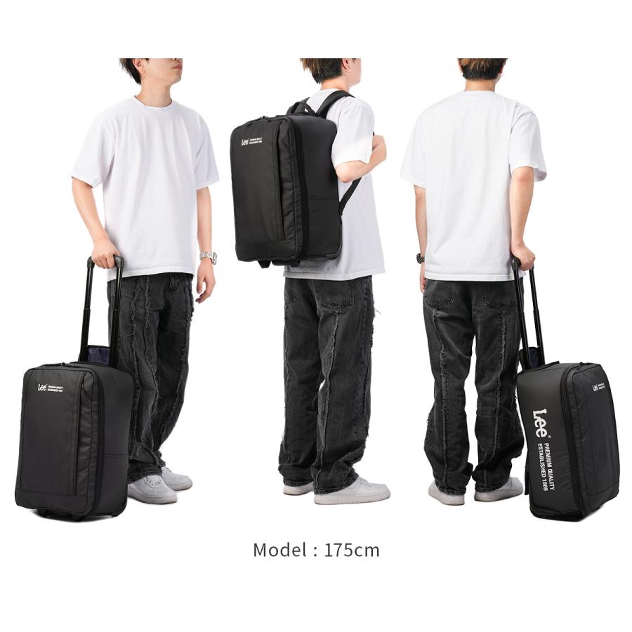Lee（リー） 最大51% 1/13限定 リュックキャリー スーツケース 機内