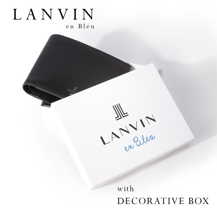 最大53% 3/1まで ランバンオンブルー 二つ折り財布 メンズ ブランド レザー 本革 ワグラム2 LANVIN en Bleu wagram2 504613 | LANVIN en Bleu | 16