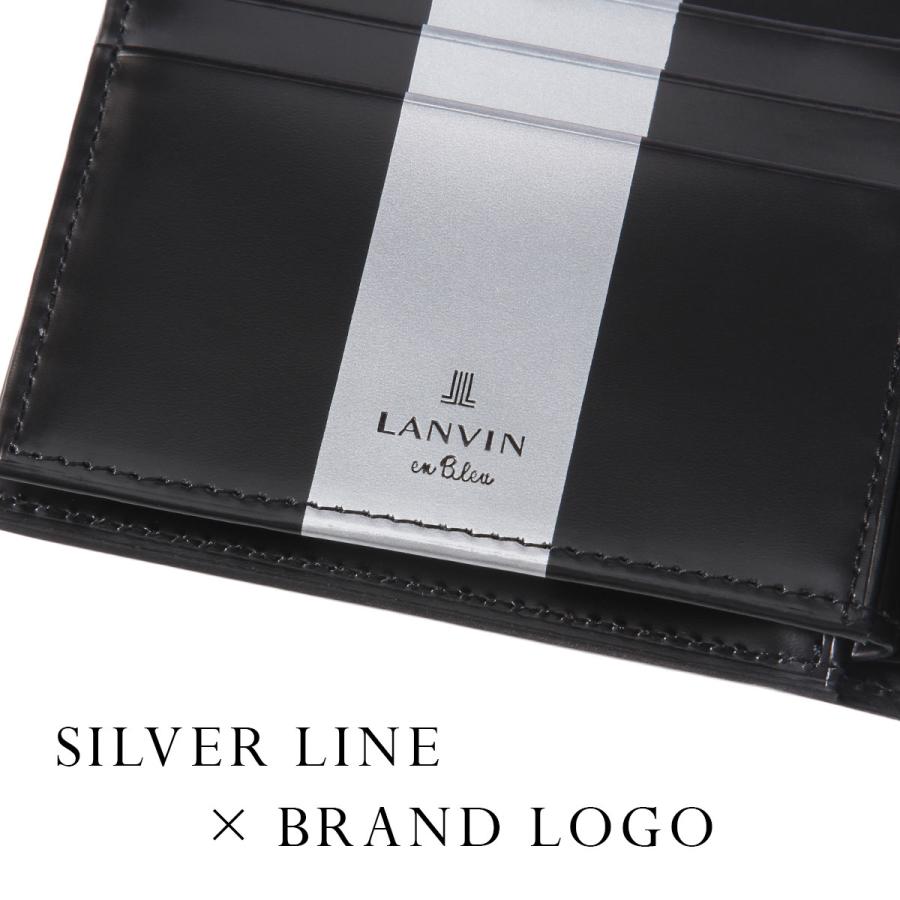 最大51% 3/3限定 ランバンオンブルー 二つ折り財布 メンズ ブランド レザー 本革 大容量 ワグラム2 LANVIN en Bleu wagram2 504614 | LANVIN en Bleu | 11