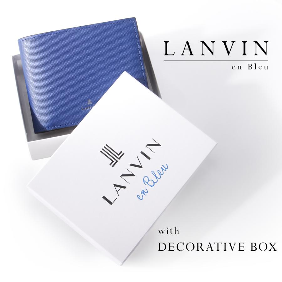 最大51% 3/3限定 ランバンオンブルー 二つ折り財布 メンズ ブランド レザー 本革 大容量 ワグラム2 LANVIN en Bleu wagram2 504614 | LANVIN en Bleu | 15