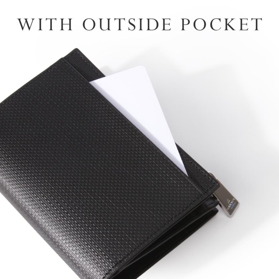 最大53% 3/1まで ランバンオンブルー 二つ折り財布 ミドル財布 メンズ ブランド レザー 本革 大容量 大きめ ワグラム2 LANVIN en Bleu wagram2 504615 | LANVIN en Bleu | 10