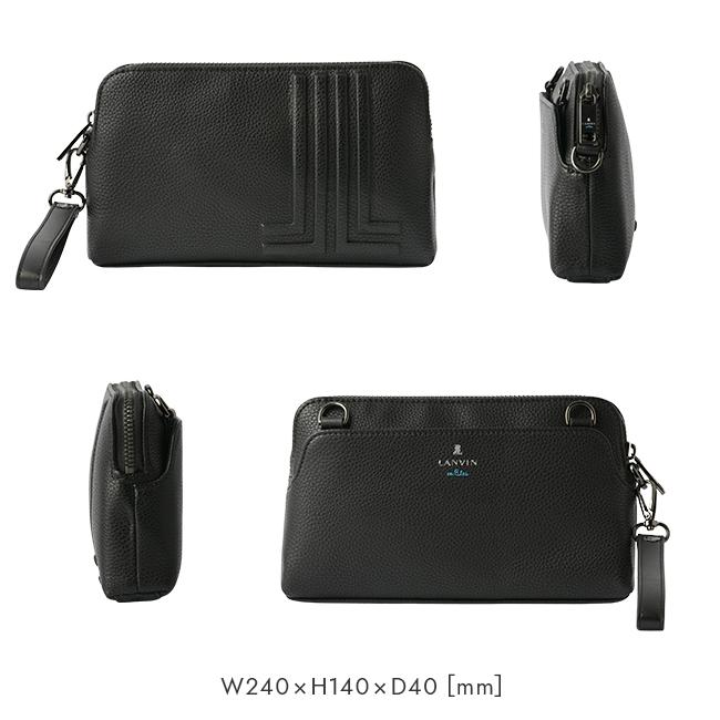 最大53% 3/1まで ランバンオンブルー ショルダーバッグ クラッチバッグ メンズ レディース ブランド 斜め掛け 小さめ 結婚式 2WAY LANVIN en Bleu 512121 | LANVIN en Bleu | 06