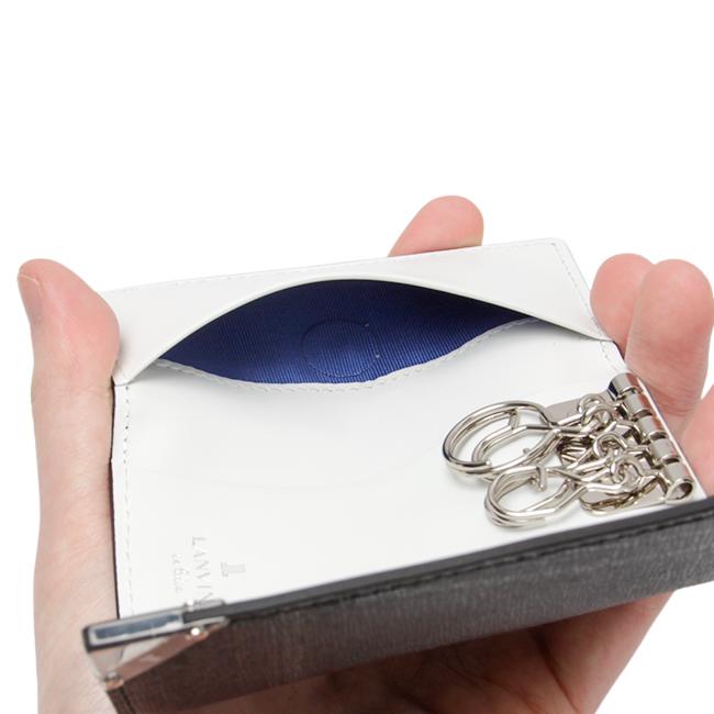 最大50% 3/5限定 ランバンオンブルー ランバン キーケース メンズ レディース ブランド レザー アクア 本革 LANVIN en Bleu 513621 | LANVIN en Bleu | 12