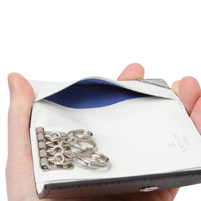 最大50% 3/5限定 ランバンオンブルー ランバン キーケース メンズ レディース ブランド レザー アクア 本革 LANVIN en Bleu 513621 | LANVIN en Bleu | 13