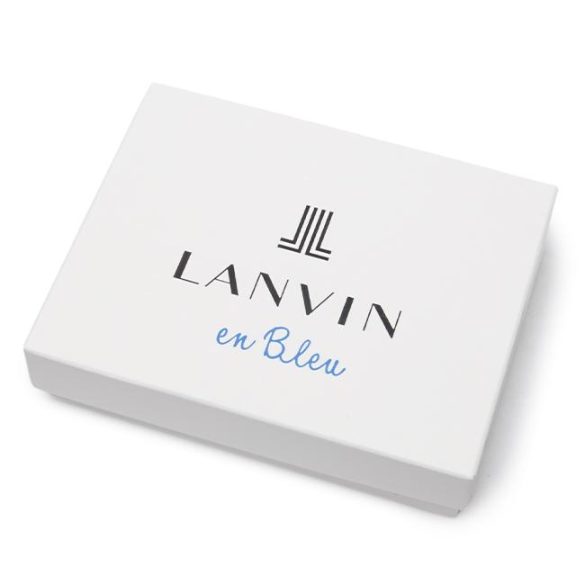 最大51% 8/30限定 ランバンオンブルー ランバン 財布 二つ折り財布 本革 レザー メンズ アクア LANVIN en Bleu 513622 | LANVIN en Bleu | 18
