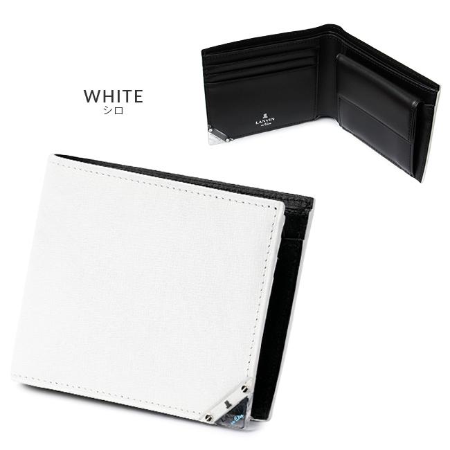 最大53% 3/1まで ランバンオンブルー ランバン 財布 二つ折り財布 本革 レザー メンズ アクア LANVIN en Bleu 513622 | LANVIN en Bleu | 06