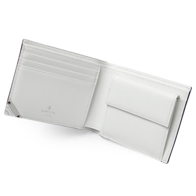 最大53% 3/1まで ランバンオンブルー ランバン 財布 二つ折り財布 本革 レザー メンズ アクア LANVIN en Bleu 513622 | LANVIN en Bleu | 10