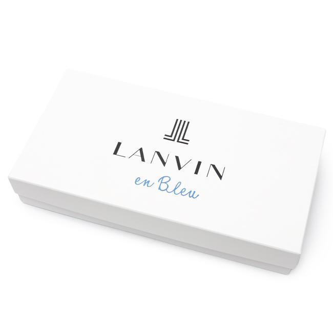 最大53% 3/1まで ランバンオンブルー ランバン 財布 長財布 本革 薄型 薄い メンズ アクア LANVIN en Bleu 513624 | LANVIN en Bleu | 18