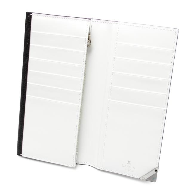 最大53% 3/1まで ランバンオンブルー ランバン 財布 長財布 本革 薄型 薄い メンズ アクア LANVIN en Bleu 513624 | LANVIN en Bleu | 10