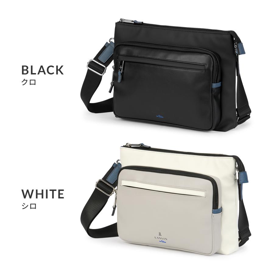 最大42% 4/22限定 ランバンオンブルー ドレッセ ショルダーバッグ B5 合皮 耐水 LANVIN en Bleu DRESSE 515112 | LANVIN en Bleu | 04